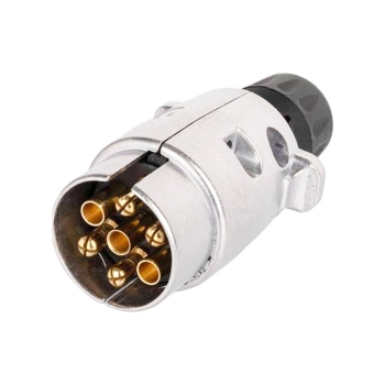 Stecker für Mopedanhänger, 7-polig (Metall)
